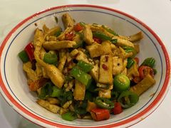青椒炒衡东香干-湘江大码头·龙虾馆(渔人码头一店)
