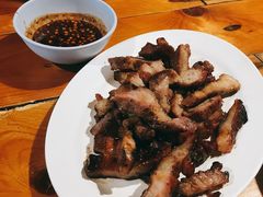烤猪颈肉-Ruam Saep Yok Khok Som Tam