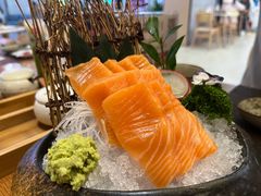 三文鱼刺身-樱の千渡日式料理·铁板烧•烧鸟(金盛田广场店)