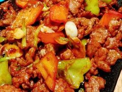 铁板牛肉-爱妻鱼•老体北重庆水煮鱼•川菜(白云路店)