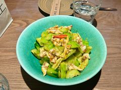 黄瓜拌黄蚬子-KŌNG胶东小馆(华熙店)