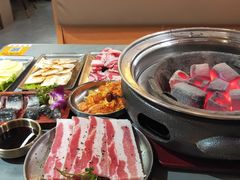 -围炉肉舍•炭烤活鳗•丹东海鲜烤肉(步行街店)