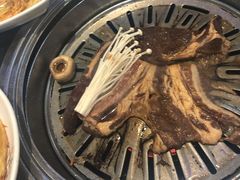 烤猪排-青松馆韩国料理(香港中路佳世客店)