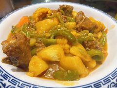 -东来菜馆•手抓海鲜家常菜•海鲜锅贴(鸽子窝店)