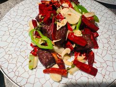 干椒牛肉粒-悦秀·高级粤菜