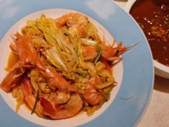 大虾炒白菜-良友·海鲜青岛菜(五四广场店)