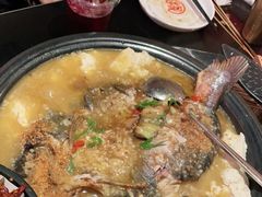 -探鱼·鲜青椒爽麻烤鱼(银泰城店)