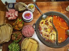 火龙果鱼籽虾滑-楠火锅(三街两巷店)