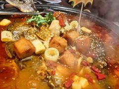 -探鱼·鲜青椒爽麻烤鱼(西南商都店)
