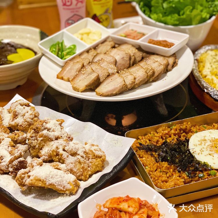杭州美食｜咕咕站韩国料理🍗初雪炸鸡绝了😋