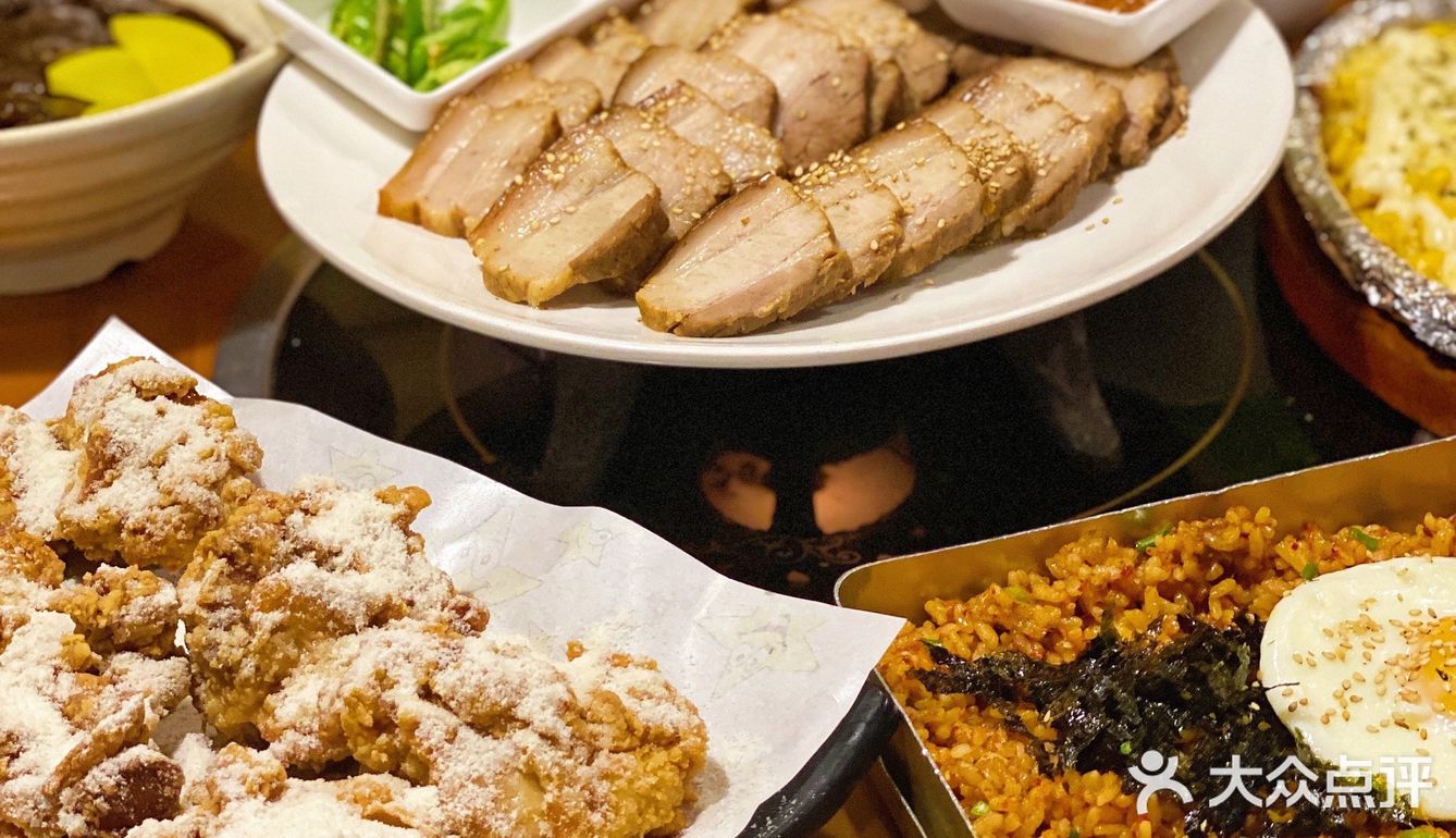 杭州美食｜咕咕站韩国料理🍗初雪炸鸡绝了😋