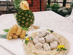 燕麦凤梨球-雅和生态渔庄·宜城锅巴饭(龙灵山公园店)