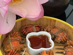 -七的湖·晚芳亭·阳澄湖农家菜·大闸蟹(莲花岛店)