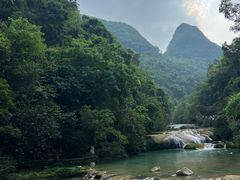 -小七孔景区-六十八级跌水瀑布