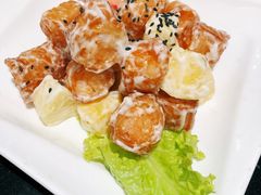 菠萝油条虾-鹿港小镇(金虹桥国际中心店)