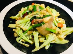 大盆有机花菜-饭桌故事·血鸭湘(荣宝华店)