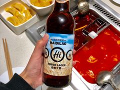 海底捞经典大麦啤酒-海底捞火锅鲜切牛肉主题店(长寿路店)