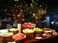 自助取餐区-广州富力君悦大酒店·凯菲厅