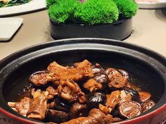 花菇煲狮头鹅掌翅煲-金海华·悦食东方(苏州中心商场店)