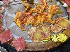 -老姐石板烧烤+铜炭火锅(总店)