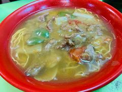 秘制咖喱牛腩汤面-胜利茶餐室