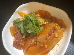 凉皮与夫妻肺片-贡梅老面馆·蟹粉面·无锡特色小吃(南长街主推店)