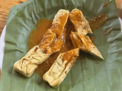 烤包漿豆腐-杨合林啊兰烤鱼