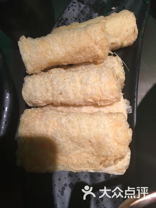 左庭右院潮汕鲜牛肉火锅(簋街店)炸腐皮图片 - 第5499张