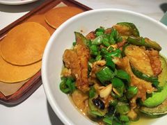 青椒炒青茄子-新辣宴·湖南家常菜·商务聚餐(中粮创芯店)