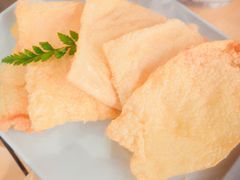 手工现炸豆皮-煲宫猪肚鸡(晶品店)