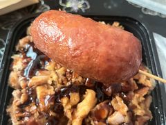 -张秀梅烤肉拌饭脆皮鸡饭