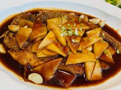 温式黄鱼烧年糕-柒园·三十年创意杭帮菜(龙湖滨江天街店)