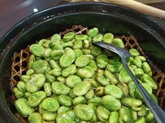 油焖蚕豆米-老鳖私房菜(常青花园店)