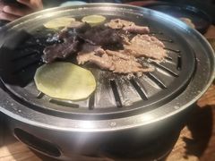 -明洞阿姨·韩式酱蟹烤肉·创意料理(三元桥店)