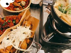 炸鸡翅一半一半-富乐满韩国正宗炸鸡韩国料理(虹泉路店)