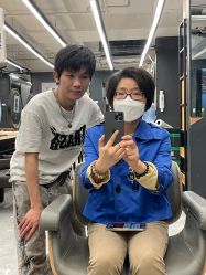 -藤野造型烫发染发