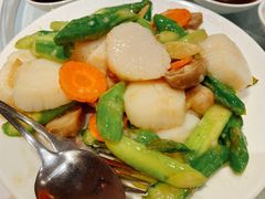 鲜蔬炒带子-金唐海鲜酒家
