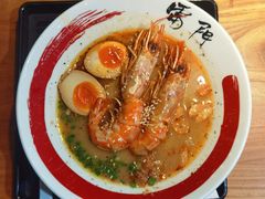 社长原汤拉面双虾双蛋-雷门拉面店(新光天地店)