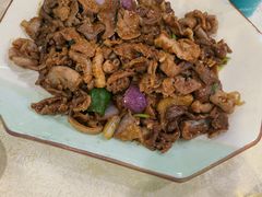 葱姜炒猪杂-标记美食新鲜猪杂(兴南大道店)