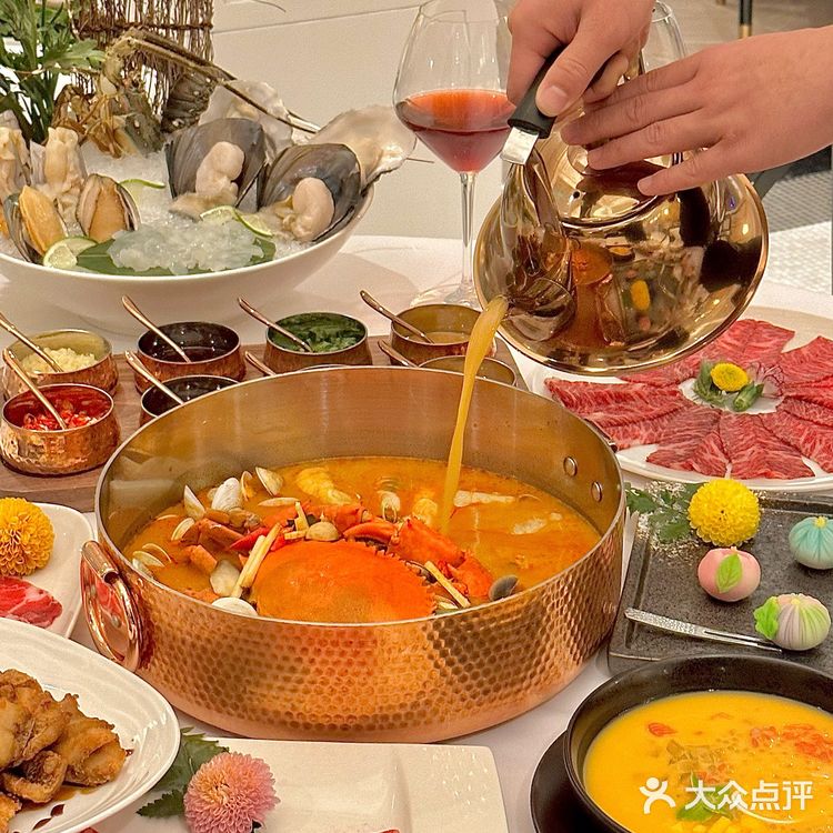 托朋友的福…吃到了上海坠优雅的打边炉