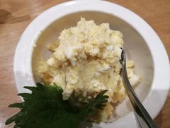 农家鸡蛋拌蒜-山东宾馆·齐鲁苑餐厅