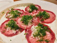 盐葱薄切牛舌-烧肉の牛太(绿地缤纷城店)