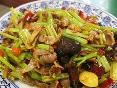 小炒鸡胗-北大地皖峰饭馆