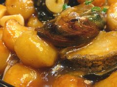小土豆烧小鲍鱼-老虎滩船说·海胆水饺·大连海鲜(老虎滩店)