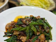 蒜苗回锅肉-钦善斋(武侯祠店)