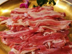 手切羊肉-同心如意传统铜火锅