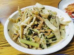野山笋炒肉丝-紫藤园·天目湖大鱼头(南山竹海店)