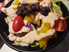 黄桃沙拉-猪啊牛呀羊啊铜盘烤肉(正大广场店)