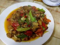 爆炒野生狗鱼块-煲来饱去冷水鱼