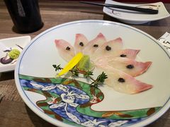 黑松真鲷薄切刺身-三禾寿司(南城印象汇店)